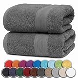 NatureMark 2er Pack SAUNATÜCHER Premium Qualität 80x200cm SAUNATUCH Sauna-Handtuch 100%...