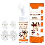 kulloomii Pfotenreiniger für Hund und Katze - Wasserloses Hundeshampoo ohne...