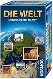 KOSMOS 711184 Die Welt, Das Mitbringspiel für 2-4 Personen ab 10 Jahre, Weltreise Spiel,...