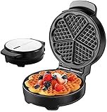 Waffeleisen | 1000 Watt | Waffelautomat für Herzwaffeln | Wafflemaker |...