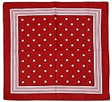 Harrys-Collection Unisex Bandana Bindetuch 100% Baumwolle (1 er 6 er oder 12 er Pack),...