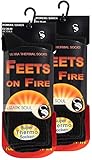 STARK SOUL FEETS on FIRE - 2 Paar Damen Ultra Thermo Socken, Warme Winter...