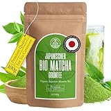 Bio Matcha Pulver (100g) Monte Nativo - Premium Qualität Matcha Tee Pulver - Vegan, fein...