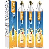 BLUE FLAG Co2-Kohlensäuregerät, 60 l, kompatibel mit Sodastream-Geräten (ohne Kunst,...