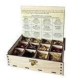 Heilkräuter Manufaktur Räucherbox Geschenkbox mit 12 Sorten Räuchermischungen...
