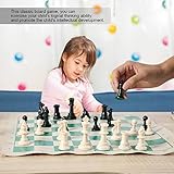 Roll up Reiseschachset, Profis Roll up Reiseschach mit Handgepäck Kinder Intelligenzspiel
