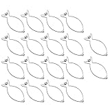 com-four® 18x Rouladenklammern aus Edelstahl - premium Klammern im Set (18 Stück -...