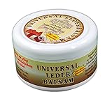 Eco Leder Balsam 250ml Universal mit echtem Bienenwachs Lederfett Lederreiniger...