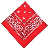Aomig Bandana Damen Herren,Nickitücher Kopftuch Halstuch Männer, Unisex Tuch...