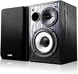 Edifier R980T Aktive 2.0 Lautsprechersystem Paar (24 Watt), 4' PC Regallautsprecher Studio...