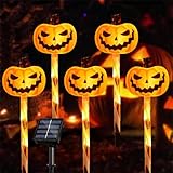 Gartenstecker Solar Außen Weihnachten,LED Gartenstecker 5er Set,Acryl...