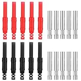 10 Stück Bananenstecker 4mm Lautsprecher Stecker Lautsprecherkabel Bananenstecker Banana...
