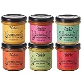 Nabio Protein Aufstrich Sortiment, vegan & Bio, eiweissreiche Hülsenfrüchte, wenig Fett,...