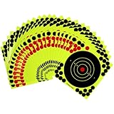 Schießscheiben Leuchtend Gelb Stick Splatter Selbstklebend Zielscheiben Gelb Targets 25...