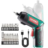 HYCHIKA Akkuschrauber, Cordless Screwdriver 6N·m Drehmoment und 2000mAh Akku 3,6V mit 20...