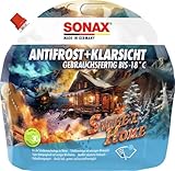 SONAX AntiFrost+KlarSicht bis -18 °C Sweet Home (3 Liter) schneller, schlierenfreier und...