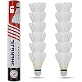 Philonext Badminton Federn, Goose Federn, Stall und langlebig, Sport, Training,...
