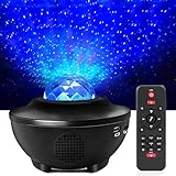 Fuqiduo LED Sternenhimmel Projektor, Galaxy Projektor mit Fernbedienung, Sternenlicht...