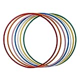 hoopomania® Hula Hoop Rohling, HDPE-20mm, Weiss (milchig), Durchmesser 100cm