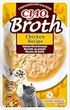 INABA Ciao Broth Katzenfutter Nass 88% Feuchtigkeit und Vitamin E, Premium...