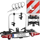 Uebler Fahrradträger i21 60° für 2 Fahrräder Auto Kupplungsträger klappbar...