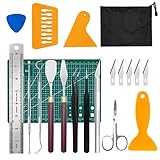 Dottall Plotter Zubehör, 19 Stück DIY Craft Tool Art Work Set, Vinyl...