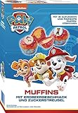 RUF x PAW Patrol Muffin Backmischung mit Erdbeer-Geschmack, für 12 Paw Patrol Muffins,...