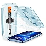 Spigen Glas.tR EZ Fit Schutzfolie kompatibel mit iPhone 14 Plus, iPhone 13 Pro...