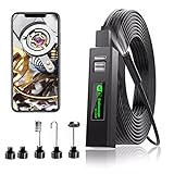 WiFi Endoskopkamera Handy Endoskop Inspektionskamera 1200P HD Rohrkamera mit...