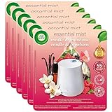 Air Wick Duftspender für ätherische Öle Essential Mist + 1 Nachfüllpack Vanille und...