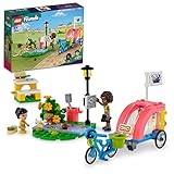 LEGO Friends Hunde-Rettungsfahrrad, Tierrettung-Spielzeug mit Welpen-Tierfiguren und...
