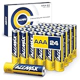 Allmax AAA Maximum Power Alkaline Triple A Batterien (24 Stück) -...