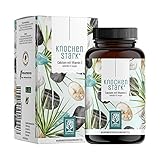 NATURTREU® Calcium hochdosiert mit Vitamin C vegan - 120 Kalzium Kapseln 804mg...