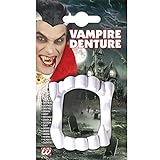 Widmann 8402D - Vampirgebiss, für Erwachsene, Zähne, Beißzähne, Dracula,...