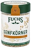 Fuchs Gewürze - Senfkörner ganz - Gewürz zum Einlegen von Gurken oder zum...