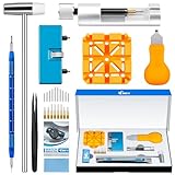 JOREST Uhrmacherwerkzeug Set, Uhrenwerkzeug Gehäuseöffner, Uhr Batteriewechsel Werkzeug,...