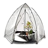 Bio Green Überwinterungszelt/Foliengewächshaus „Tropical Island L“ | Anzuchtzelt aus...