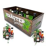 Männer-Kräutergarten | witziges Geschenk mit Alkohol | 8x Kräuter-Likör für...