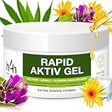 H4H® Extra Stark Bio Hanf Muskel- & Gelenkgel – Mit 16 Super-Inhaltsstoffen...
