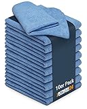 Betriebsausstattung24® Mikrofaser-Universaltücher | Multipack, 10 Stück | Material:...