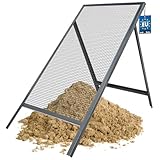 KOTARBAU® Durchwurfsieb 60 x 120 cm Durchwurfgitter aus Stahldraht 10 x 10 mm...