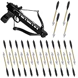 YAMAXUN 6,3'Aluminium Mini-Armbrustbolzen Pfeile Armbrustpfeile Für 50 Lb/80 Lb...