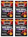 JACK LINK´S Beef Jerky Teriyaki 4x100g Trockenfleisch Rind Protein Fitnesssnack