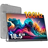 cocopar 18,5 Zoll tragbarer Monitor - 1080P 100Hz 120% sRGB Gaming Monitor USB-C HDMI...