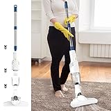 Schnurloser Staubsauger, 9.8kPa Handstaubsauger Kabellos Leichter Stabstaubsauger mit 30...