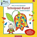 Mein erstes Bastelset: Schnipsel-Kunst Kribbel-Krabbel: Inhalt: 5 Klappkarten,...