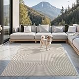 the carpet Santo Plus - Hochwertiger Outdoor Teppich, Passend für Wohnzimmer,...
