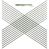 IWOWHERO 20 Stück Teiliges Flexibler Einzelner Stängelhalter Robustes Metall...