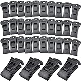 IYUNGO Sockenklammern, 36 Stück Sockenclips für Waschmaschine, Sockenhalter...