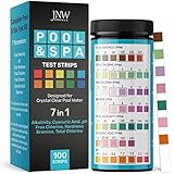 Pool und Whirlpool Teststreifen - 7-in-1 Wassertester für Pools, Pooltester...